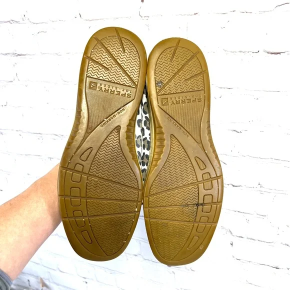 🚫SOLD! |•SPERRY•| Leather Top-Siders Animal Print - Picture 8 of 9